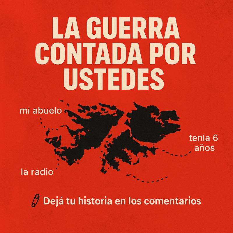 La guerra contada por ustedes