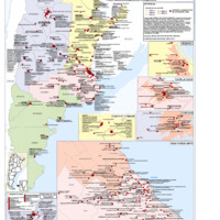 Mapa de los centros clandestinos de detención en Argentina